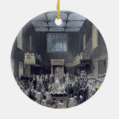 Das Oberhaus, Ihre Majestät, die das Sessio öffnet Keramik Ornament (Hinten)