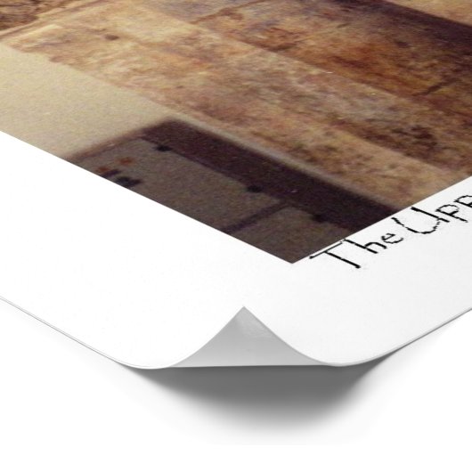 Das Oberzimmer Poster (Ecke)