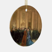 Das Odeon Theater, Paris, 1869 (Öl auf Leinwand) Keramikornament (Rechts)