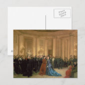 Das Odeon Theater, Paris, 1869 (Öl auf Leinwand) Postkarte (Vorne/Hinten)