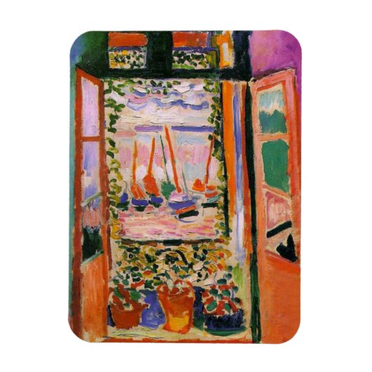 Das offene Fenster von Matisse Magnet (Vertikal)