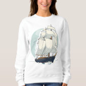 Das offene Meer Sweatshirt (Vorderseite)
