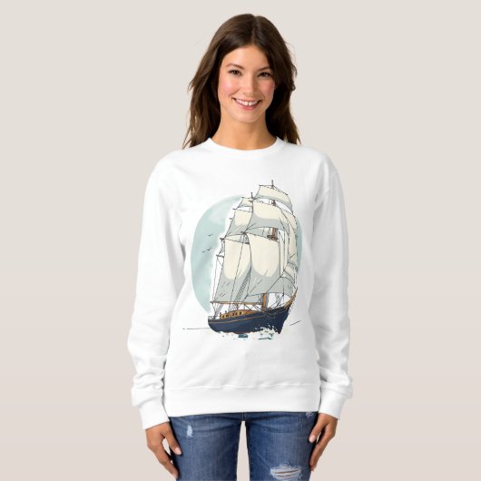 Das offene Meer Sweatshirt (Vorne ganz)