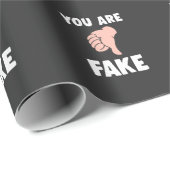 Das Offensive-Sprichwort von Sarcasm, das Sie sind Geschenkpapier (Rolleneckpunkt)