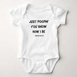 Das Office Funny Baby Bodysuit Strampler