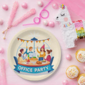 Das Office-Party Pappteller (Party)