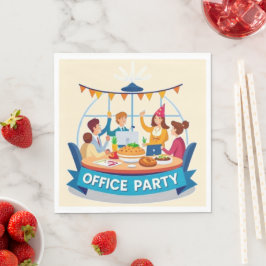 Das Office-Party Serviette