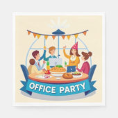 Das Office-Party Serviette (Vorderseite)