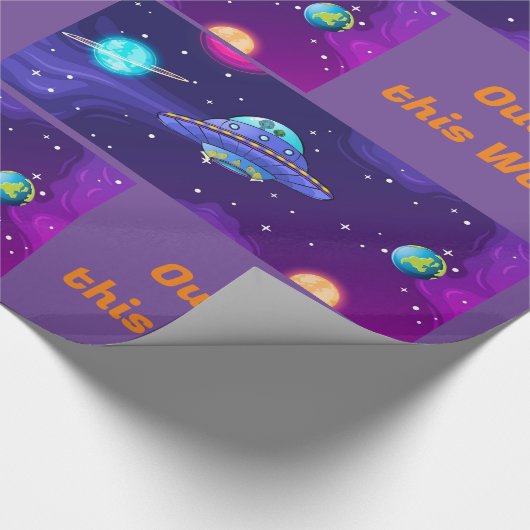 Das Offizielle "Bengleton: Out the World" Geschenkpapier (Ecke)