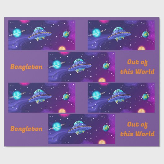 Das Offizielle "Bengleton: Out the World" Geschenkpapier (Flach)