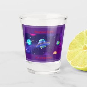 Das Offizielle "Bengleton: Out the World" Schnapsglas