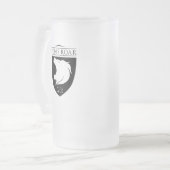 Das OFFIZIELLE Brüllen-wirkliches Ale-Glas des Mattglas Bierglas (Vorderseite Links)