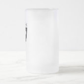 Das OFFIZIELLE Brüllen-wirkliches Ale-Glas des Mattglas Bierglas (Mittel)