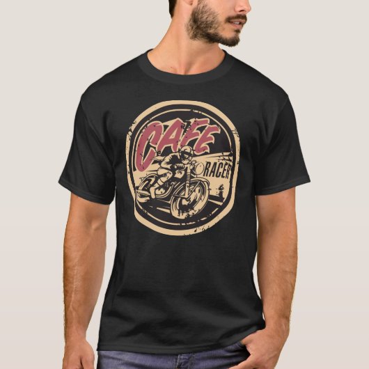 Das Offizielle Café Racer TV Logo Classic T - Shir T-Shirt (Vorderseite)