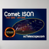 Das Offizielle Comet ISON Poster and Finder Chart (Vorne)