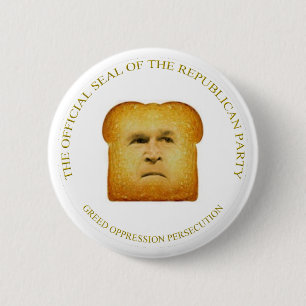 DAS OFFIZIELLE SIEGEL DER REPUBLIKANISCHEN PARTEI. BUTTON