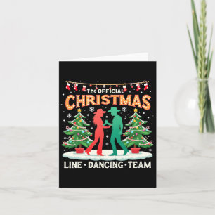 Das Offizielle Tanzteam Funny Xma Karte