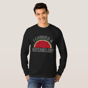 Das offizielle trug ich eine Wassermelone T-Shirt