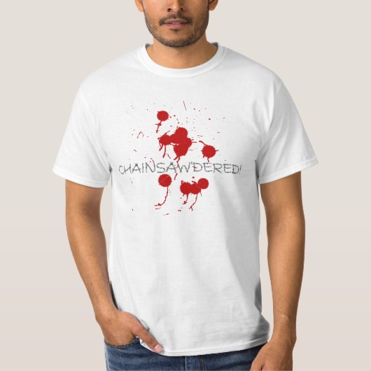 Das offizielle VOD "Chainsaw'dered" T-Shirt (Vorderseite)