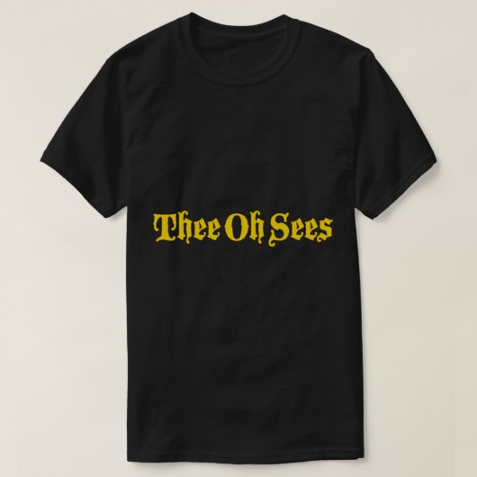 Das Oh Sees Classic T - Shirt (Design vorne)