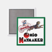 Das Ohio Haymaker Magnet (Vorderseite/Rückseite)