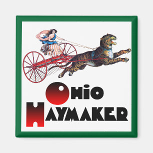 Das Ohio Haymaker Magnet