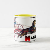 Das Ohio Haymaker Zweifarbige Tasse (Mittel)