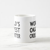Das Okayest Crossfitter der Welt lustig Kaffeetasse (Mittel)