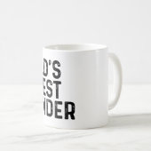 Das Okayest der Welt Barkeeper Kaffeetasse (VorderseiteRechts)