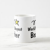 Das Okayest der Welt Bruder-Kaffee-Tassen-Geschenk Kaffeetasse (Mittel)