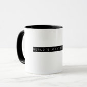 Das Okayest der Welt Chef-Kaffee-Tasse Tasse (Vorderseite Links)