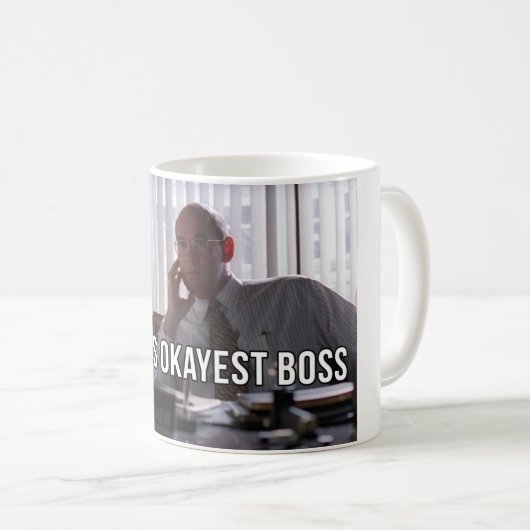 Das Okayest der Welt Chef Kaffeetasse (VorderseiteRechts)