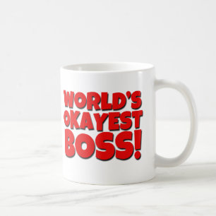 Das Okayest der Welt Chef-lustige Tasse
