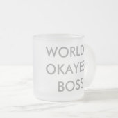 Das Okayest der Welt Chef Mattglastasse (VorderseiteRechts)