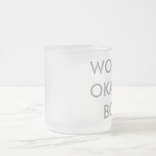 Das Okayest der Welt Chef Mattglastasse (Mittel)