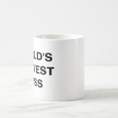 Das Okayest der Welt Chef-Tasse (großer Druck) Kaffeetasse (Mittel)