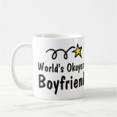 Das Okayest der Welt Freund-Kaffee-Tassen-Geschenk Kaffeetasse (Links)