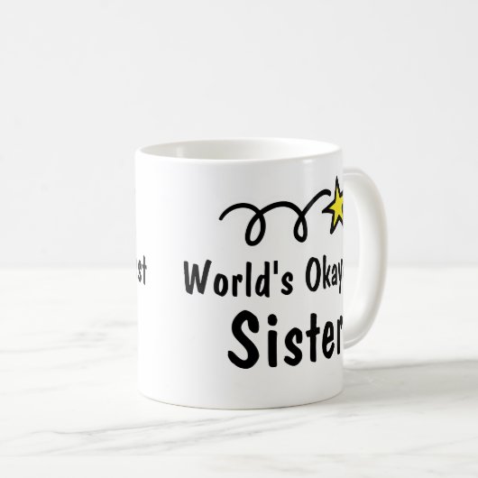 Das Okayest der Welt Kaffeetasse (VorderseiteRechts)