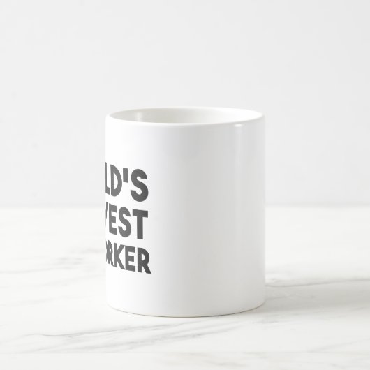 Das Okayest der Welt Mitarbeiter Kaffeetasse (Mittel)