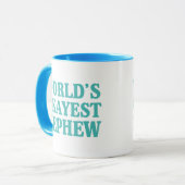 Das Okayest der Welt Neffe Tasse (Vorderseite Links)