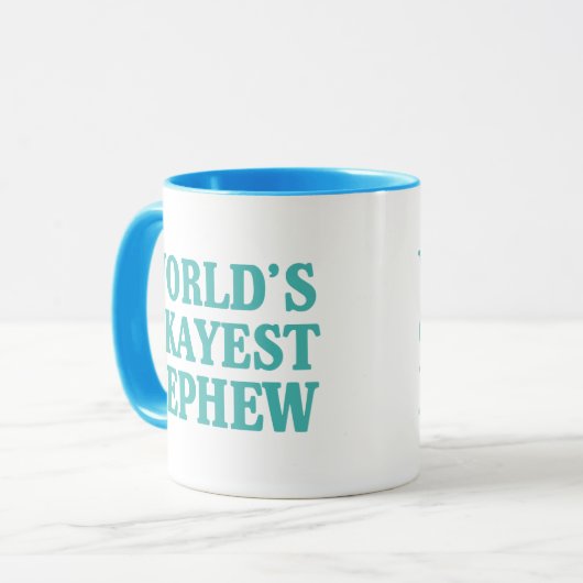 Das Okayest der Welt Neffe Tasse (Vorderseite Links)