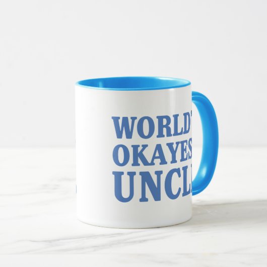 Das Okayest der Welt Onkel Tasse (VorderseiteRechts)