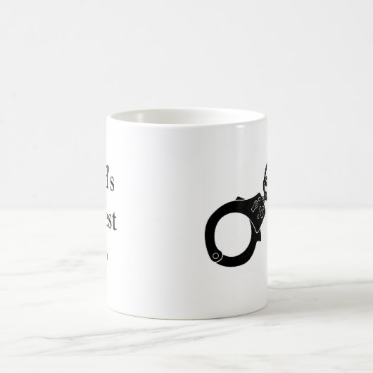 Das Okayest der Welt Polizist Kaffeetasse (Mittel)