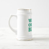 Das Okayest der Welt Vogelbeobachter Bierglas (Links)