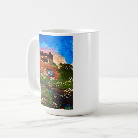 "Das Ol' Pick-up" Kaffeetasse (Vorderseite Links)