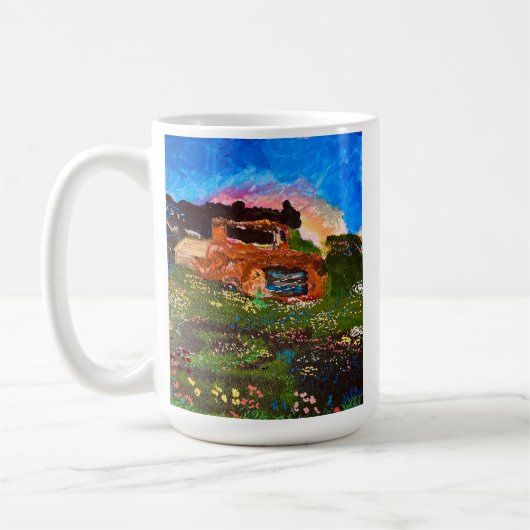 "Das Ol' Pick-up" Kaffeetasse (Links)