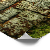 Das Old Garden Gate Print (HDR) Poster (Ecke)