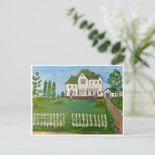 Das Old Johnson Family Farmhouse 2000 MEJP Postkarte (Stehend Vorderseite)