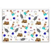 Das Oliver The Otter Summer Beach Tischnummer (Rückseite)