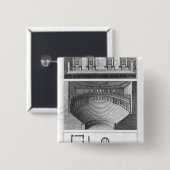 Das olympische Theater in Vicenza Button (Vorne & Hinten)